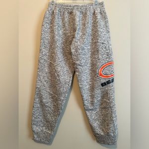 NFL Chicago Bears Football Gray Sweatpants Kids Youth Large
